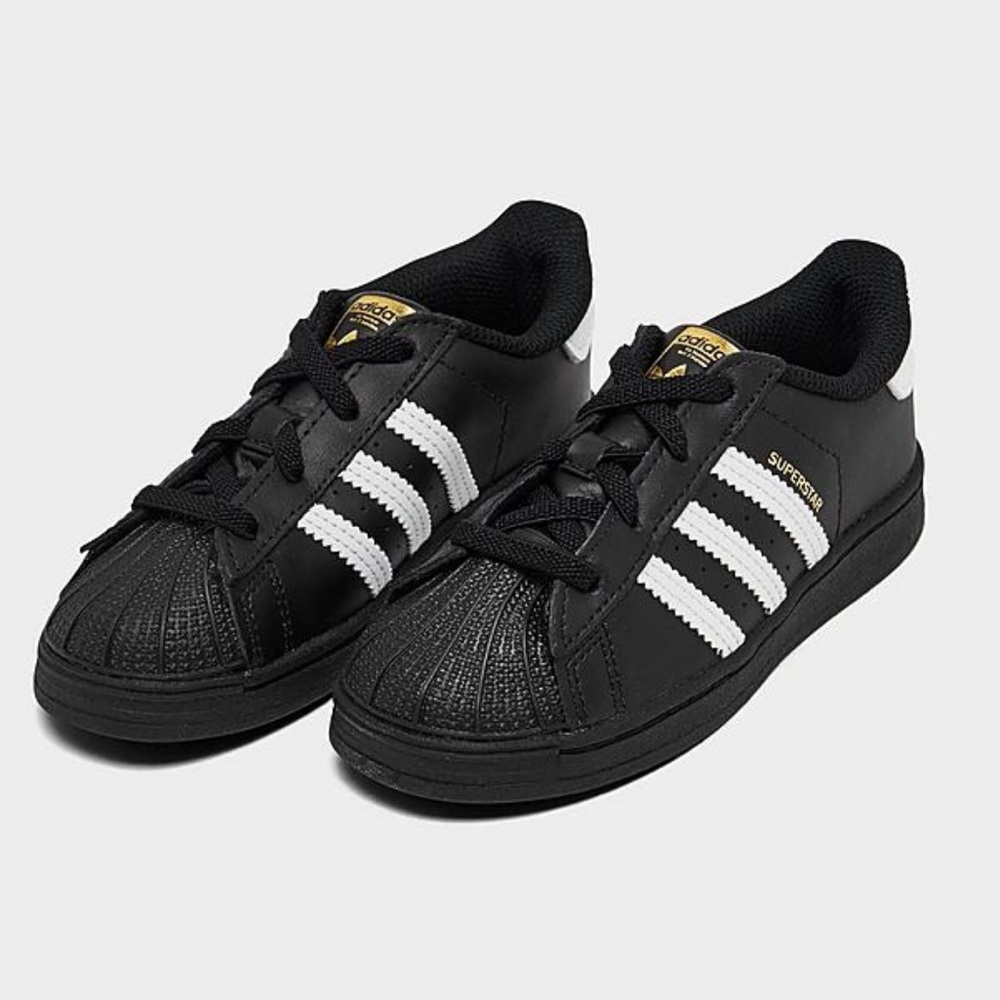 Adidas Kids Black Superstar